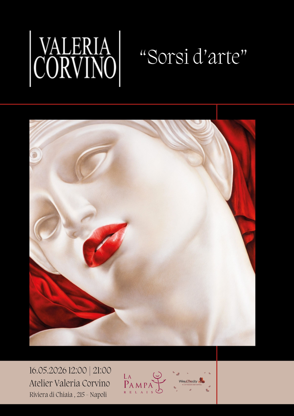 Sabato 16 Maggio “Sorsi d’Arte”.